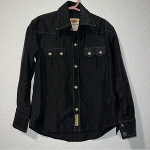 Larry Mahan button down shirt